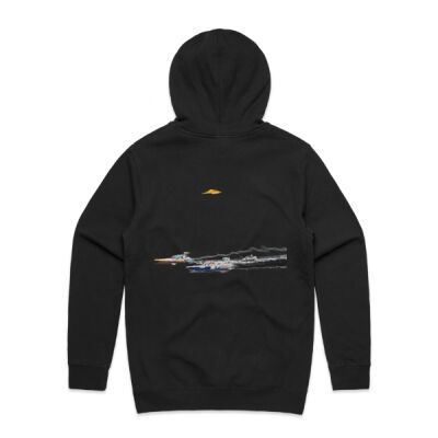 Blown boats out for a stroll - AS Colour - Stencil Hood - Unisex Thumbnail
