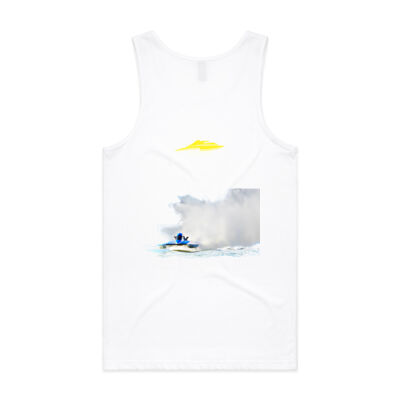 Aquasonic Hovering - AS Colour - Men's Lowdown Singlet Thumbnail