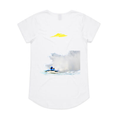 Aquasonic Hovering - AS Colour - Women's 'Mali' Scoop Tee Thumbnail