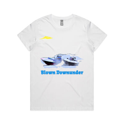Blown Downunder - AS Colour - Women's Maple Crew Tee Thumbnail