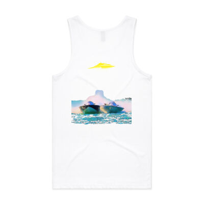 Too Close for Comfort - AS Colour - Men's Lowdown Singlet Thumbnail